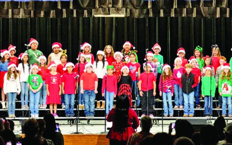 Elementary Choir grades 2nd, 3rd, and 4th