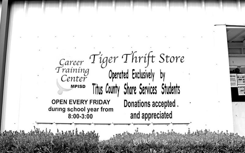 Mount Pleasant ISD Tiger Thrift Store open every Friday