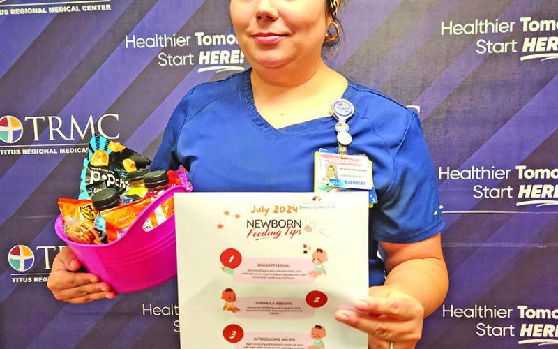 The postpartum support group is scheduled to meet monthly and offers snacks, help, and advice for all moms TRIBUNE PHOTO / NICOLE KIMBALL