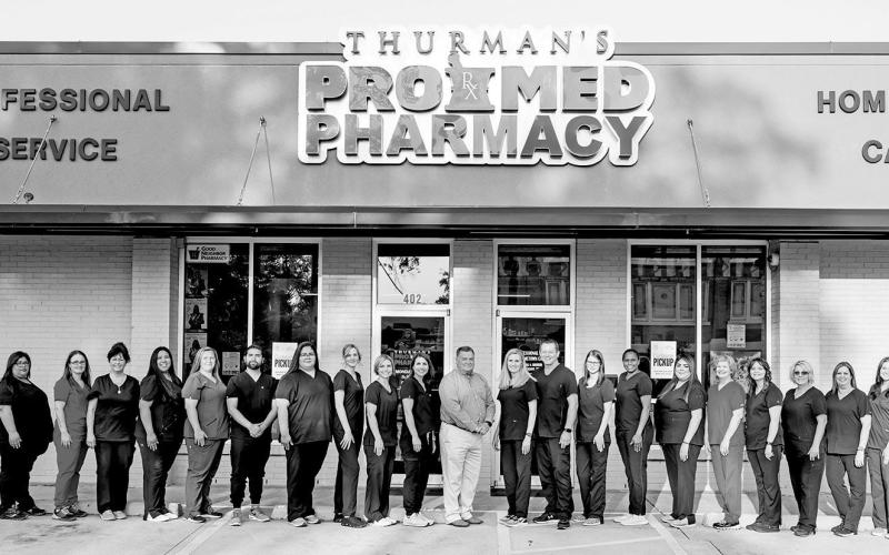The crew for Thurman’s Pro-Med in Mt. Pleasant and Naples. COURTESY PHOTO