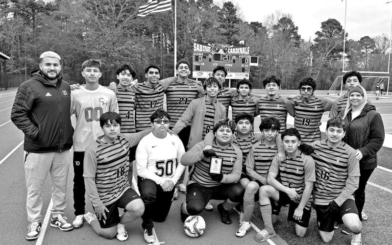 Chapel Hill finished 3rd in the consolation bracket of the Sabine Tournament. COURTESY PHOTO