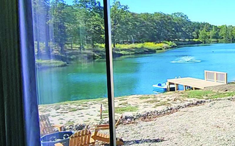 A peaceful lake view at Twin Lakes Resort TRIBUNE PHOTO / NICOLE KIMBALL