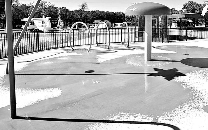 A heated, indoor pool for customer who want to swim in cold months A splash pad for children right outside the indoor pool so parents can keep an eye out while relaxing