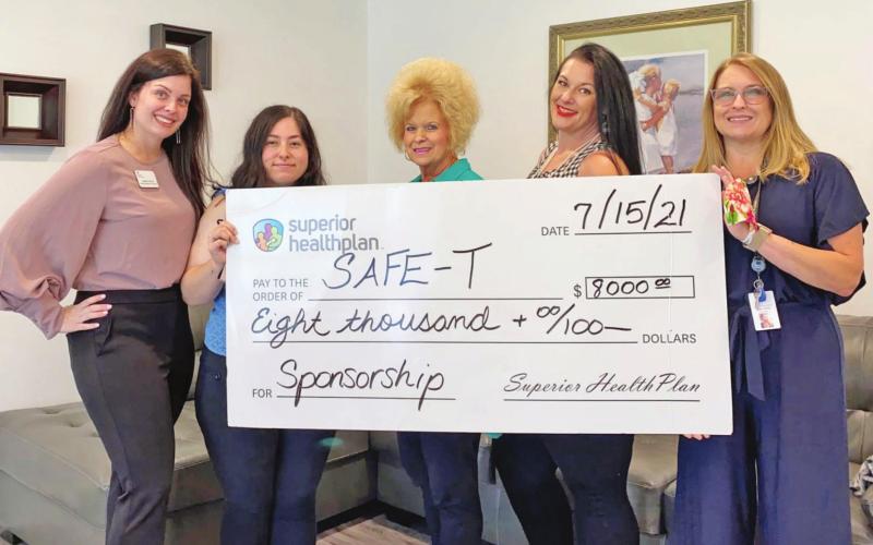 SAFE-T receives sponsorship from Superior HealthPlan