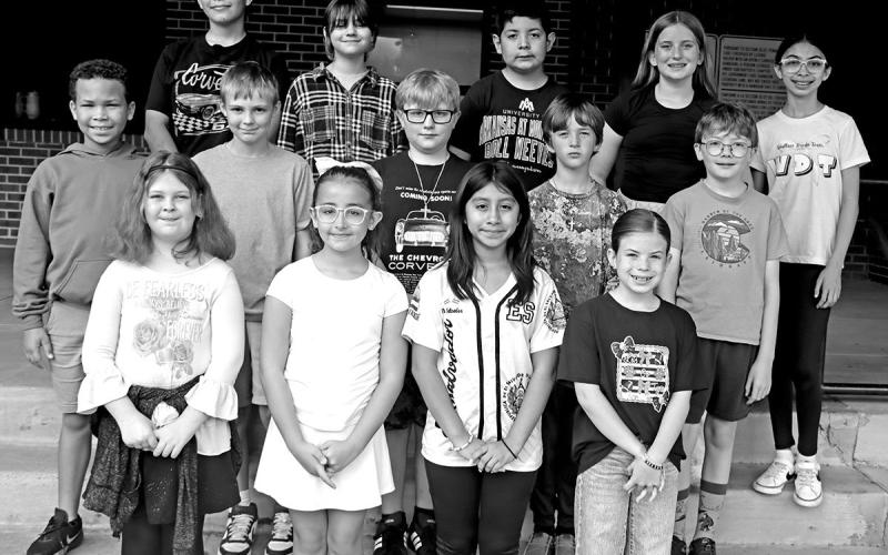 P.E. Wallace Middle School Academic Rodeo winners: 1st row (L to R) Paisley Hendricks, Camilla Cates, Lizeth Cornejo, Annie Pat Lee. 2nd row (L to R) Corvin Edney, Gunner Savell, Jackson Bailiff, Cohen Taylor, Sam Jones. 3rd row (L to R) Jacelynn Alvarado, Korra St. Clair, Abraham Martinez, Peyton Glenn, Kinlee Castro. Not pictured Laura Ethridge Photos courtesy of MPISD