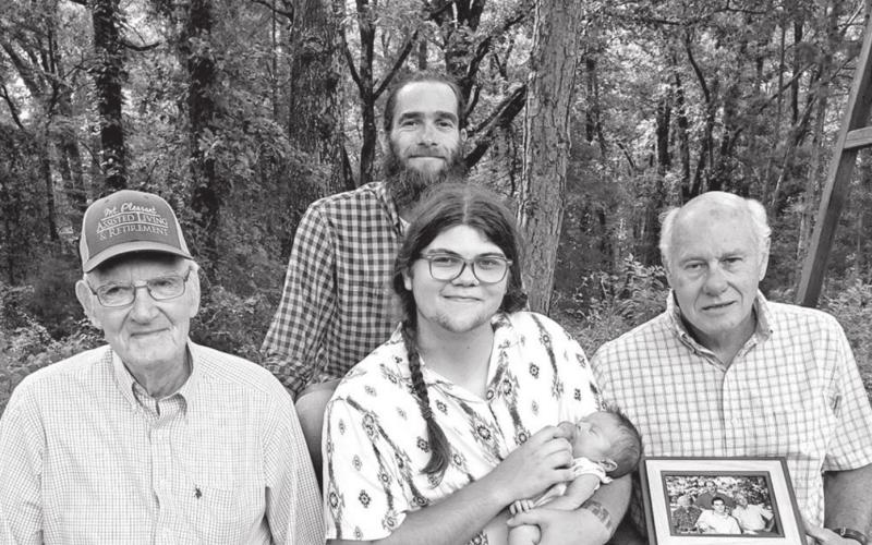 Barrett family celebrates five living generations