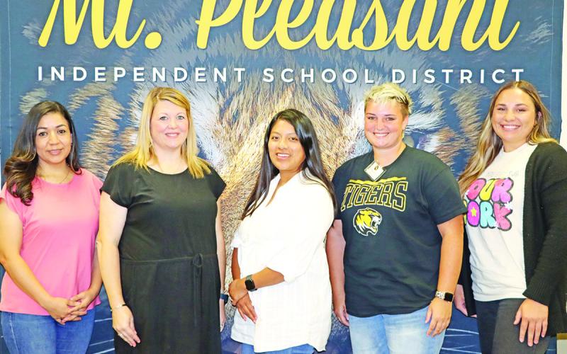 E.C. Brice Elementary (left to right) Mayra Munoz, Jennifer Delacerda, Genesis Day, Jessica Stanley, Harlie Robertson