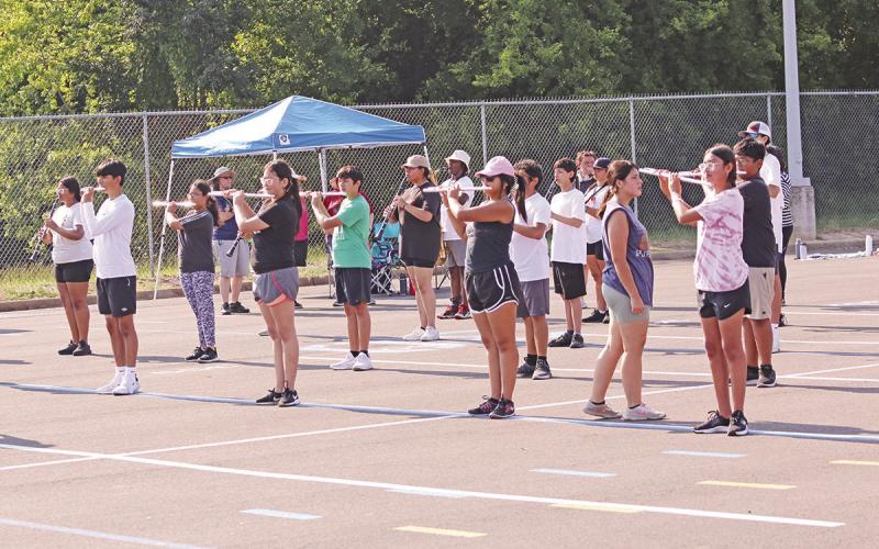 It’s time for fall sports! Mount Pleasant High School athletes began practice this week. For more photos, see pages 9 and 10. TRIBUNE PHOTOS / QUINTEN BOYD