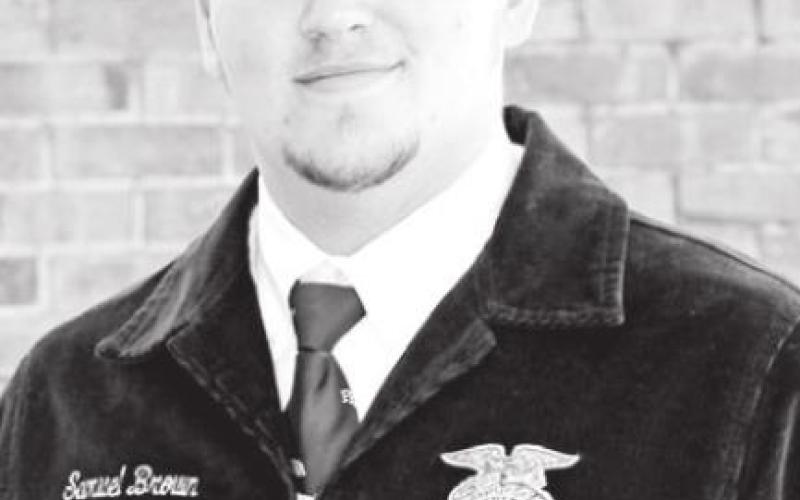 MPHS senior and FFA Area 6 President Sam Brown