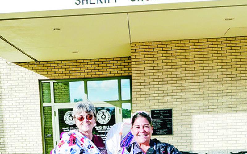 The Morris County Sherrif’s Department has received several blankets from Project Linus Northeast Texas Chapter which they give to children as a special gift of comfort.