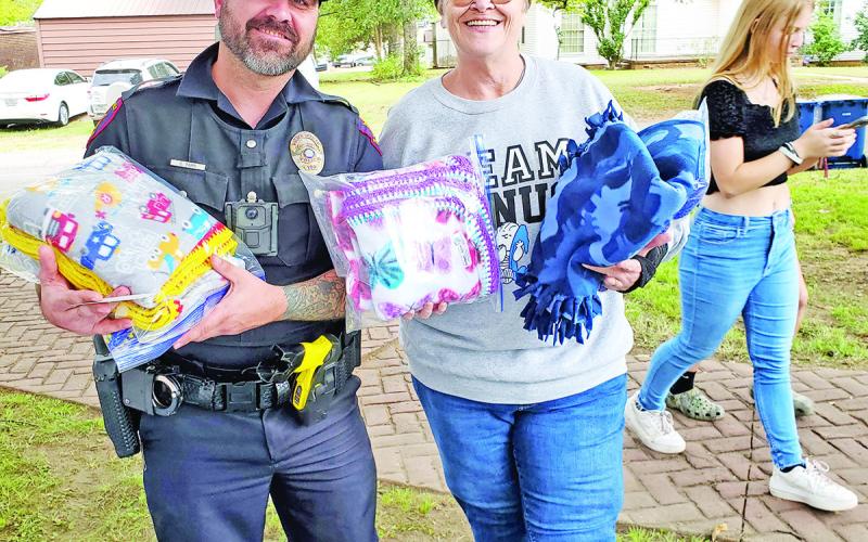 These comforting blankets offer some homemade love to children who have undergone trauma or severe illness.