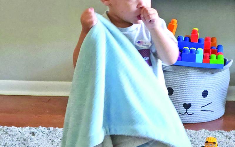 These comforting blankets offer some homemade love to children who have undergone trauma or severe illness. COURTESY PHOTOS