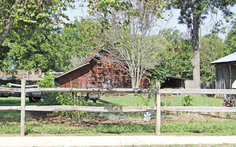 The barn is older than the Farmstead house.