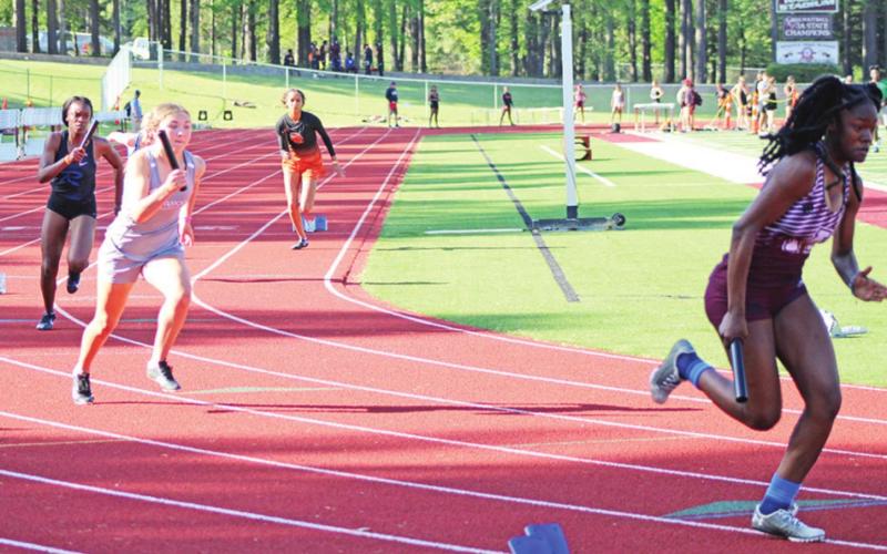Brahmas compete at District 14-3A meet