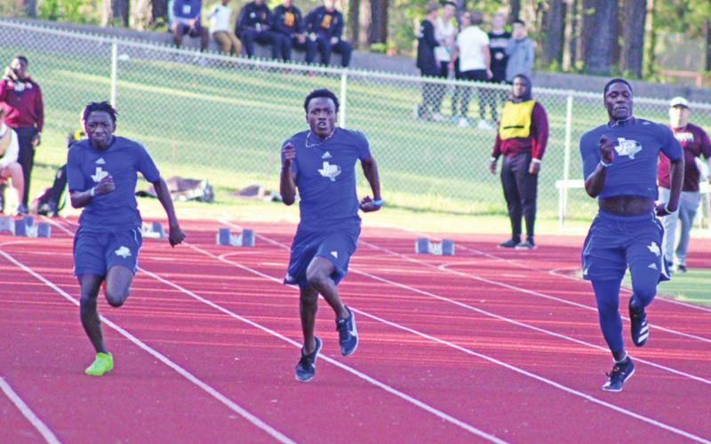 Brahmas compete at District 14-3A meet