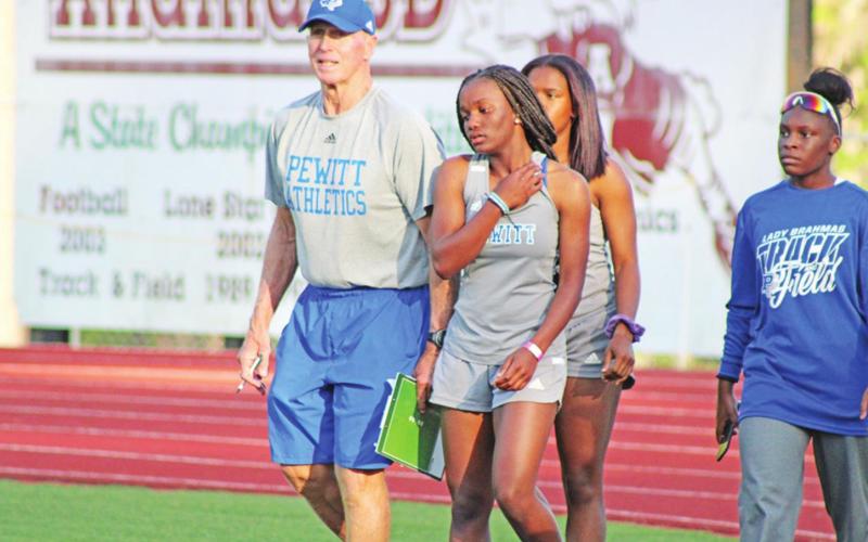 Brahmas compete at District 14-3A meet