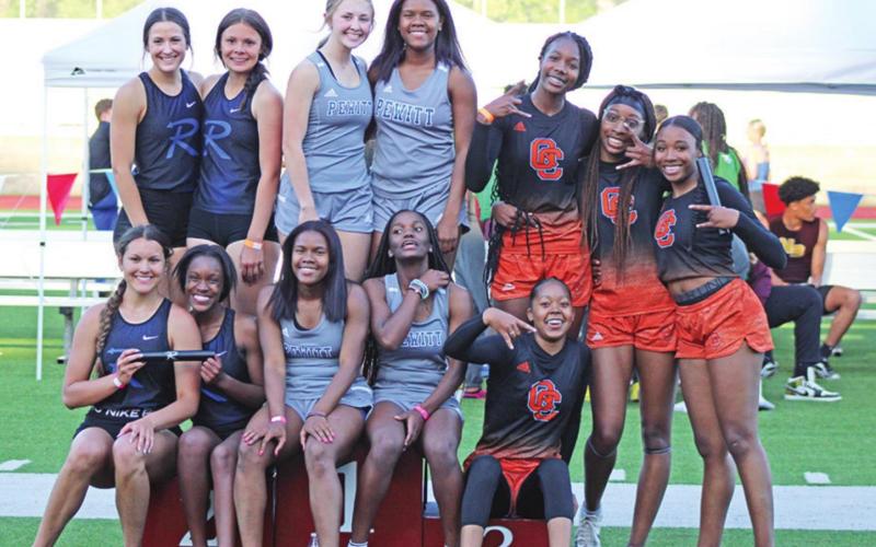 Brahmas compete at District 14-3A meet