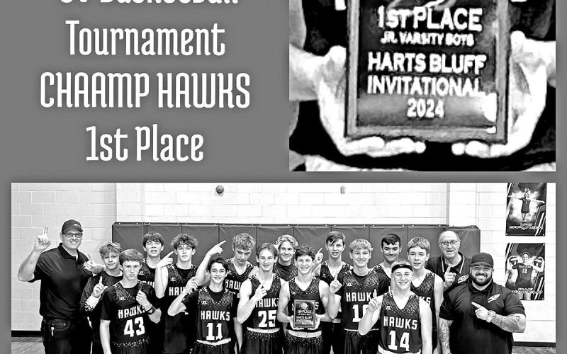 Hawks Varsity Volleyball Team win Gold Ball at nationals