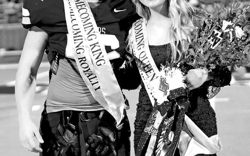 MVHS Homecoming King Gage Todd and Queen Allysa Morgan COURTESY PHOTOS