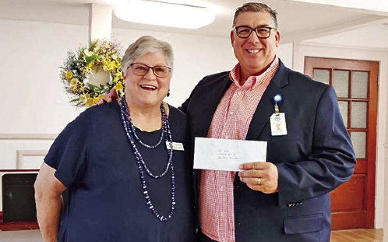 Dorothy McCarver and Dr. Bobby Rice, Harts Bluff ISD