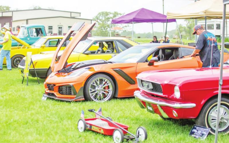 The car show welcomes all entries, whether it be a brand new muscle car or a restored classic. This car show will go on all day at Happy Birthday USA. COURTESY PHOTOS