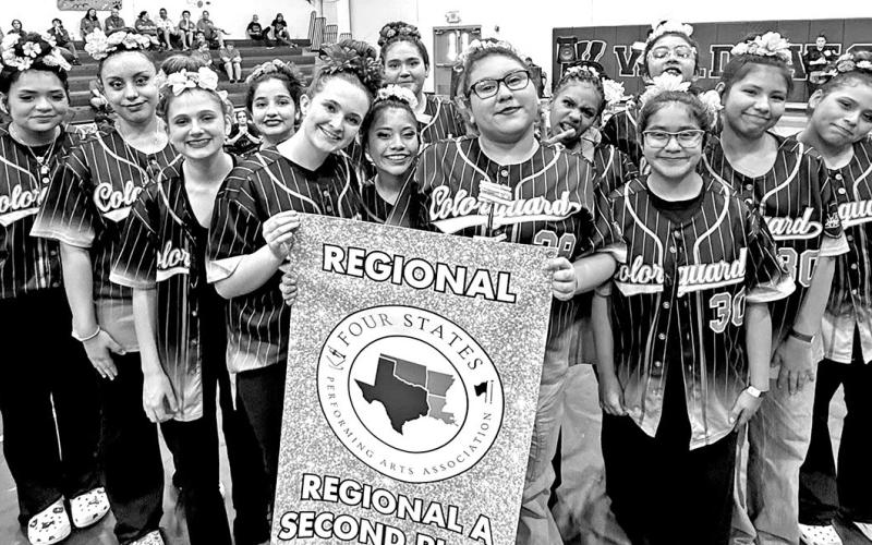 Mount Pleasant High School Onyx Winter Guard Courtesy Photos