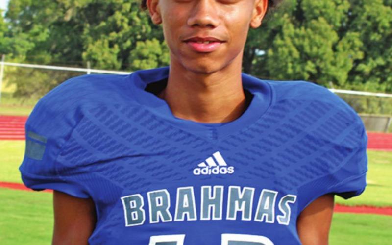 Tyrone Cobbins was named the Pewitt Brahmas’ Special Teams Player of the Year.