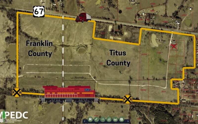 A map showing where the Aluminz facility will be built