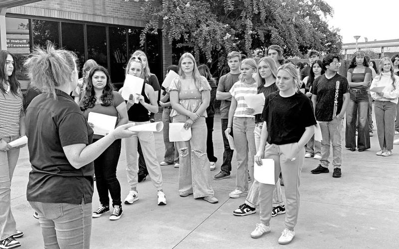 The WELL took Dual Credit students to NTCC for a guided campus tour COURTESY PHOTOS