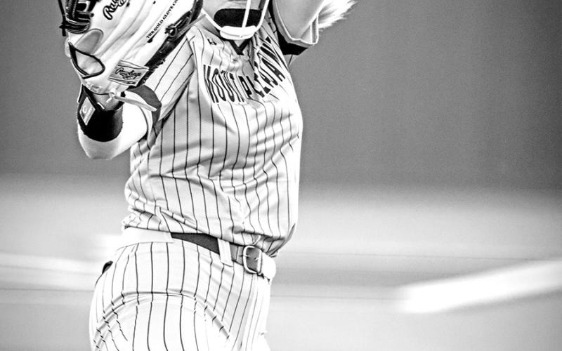 Kammie Terrell strikes out 18 and sets program record in the Lady Tigers season opener.