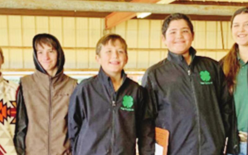 L to R: Keelie Gibson, Trevor Gibson, Case Rodgers, Gunner Rodgers &amp;amp; Karlee Rodgers COURTESY PHOTOS