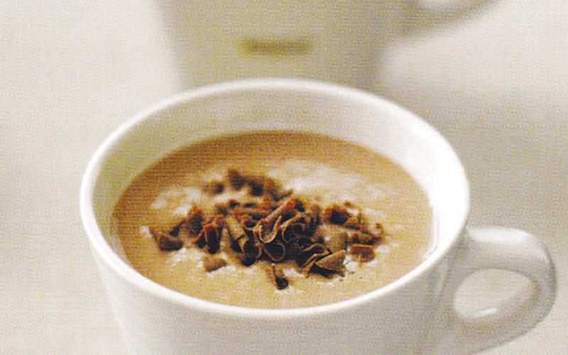Warm up with a rich, chocolate beverage