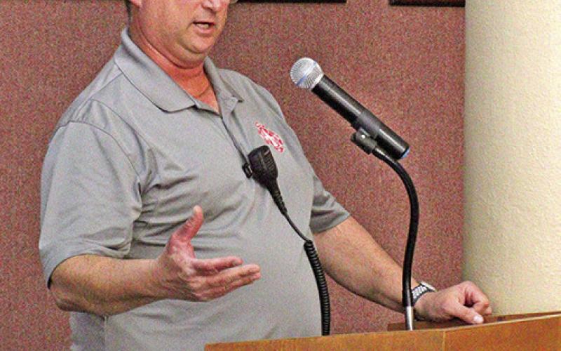 Justin Hargrove, Fire Chief of Nortex Volunteer Fire Department