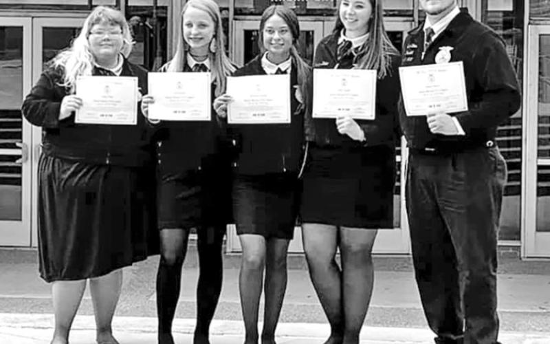 MP FFA students awarded Lone Star Degrees