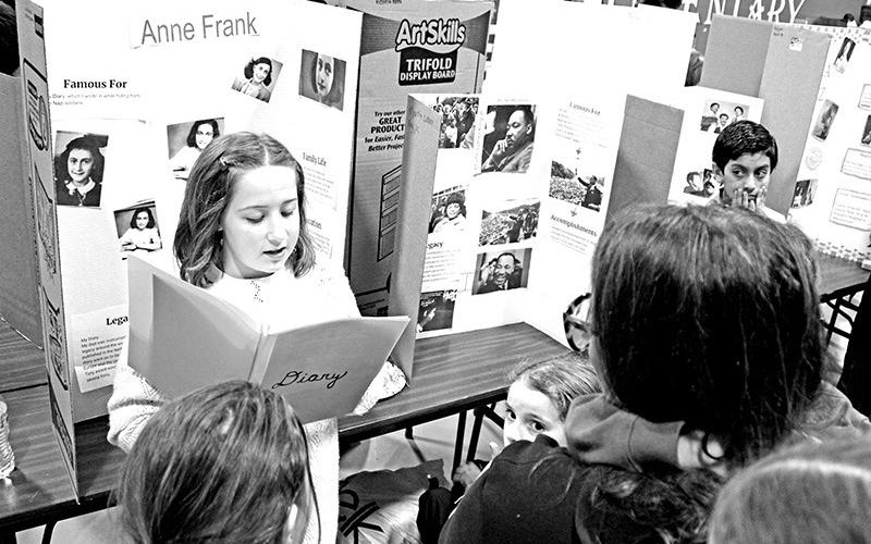 Chapel Hill Elementary hosts Living Wax Museum