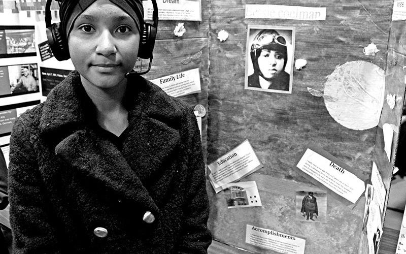 Chapel Hill Elementary hosts Living Wax Museum