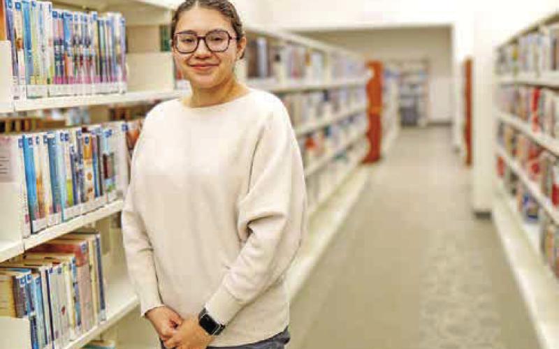 Guadalupe “Lupe” Herrera has been promoted to Director of the Mount Pleasant Public Li-See brary. COURTESY PHOTO