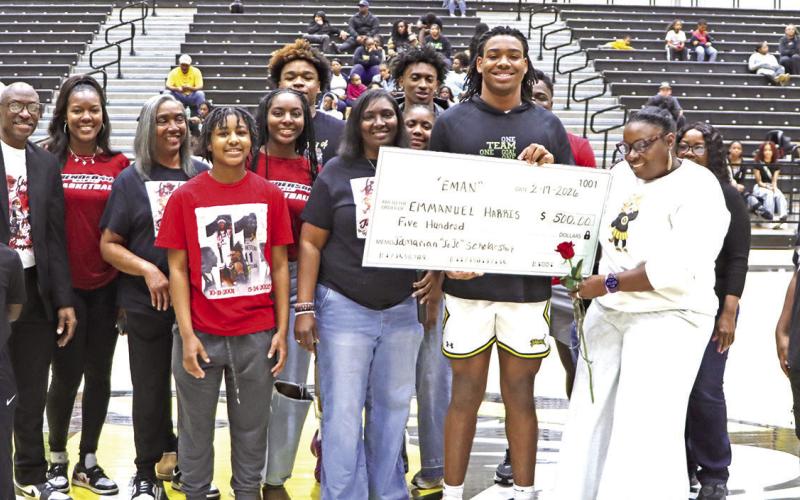 MPHS senior receives scholarship in memory of Jamarion “JoJo” Brown
