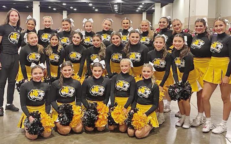 The 2022-2023 MPHS Tiger Cheerleaders COURTESY PHOTOS