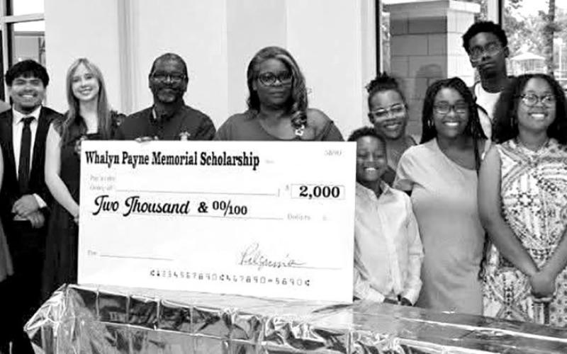 2nd Annual Whalyn Payne Memorial Scholarship awards