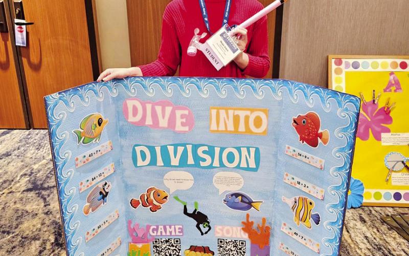 Two Harts Bluff Early College High School students joined two Harts Bluff Middle School students to compete in Orlando, Florida at the Educator Rising National Conference. COURTESY PHOTO