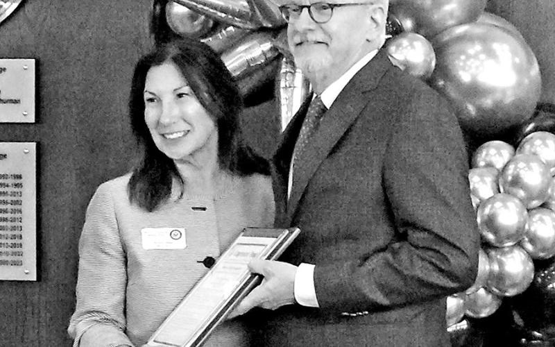 A congressional record to honor Dr. Clinton COURTESY PHOTO