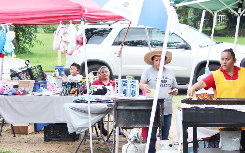 The City of Mount Pleasant held its annual Juneteenth celebration Friday at Oaklawn Park. Food and activities, like pony rides, inflatable slides and more, were available to attendees. TRIBUNE PHOTOS / RYLEIGH STEGALL