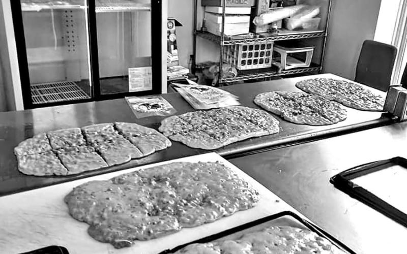 Homemade peanut brittle, freshly made by McCormick