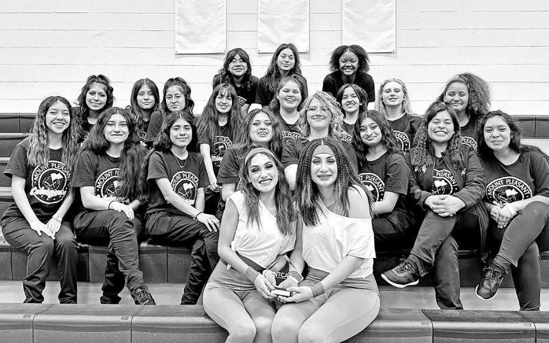 The Mount Pleasant JV B Winter Guard