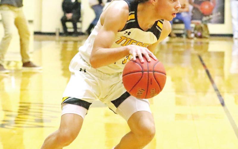 Payton Chism drives the ball. COURTESY PHOTO / JOHN WHITTEN