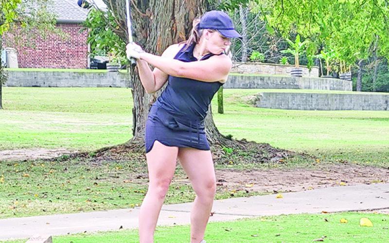 Kate Ball gets ready for a drive