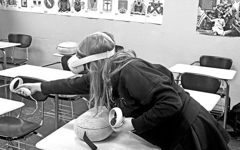 Chapel Hill students have unique trade job VR experience