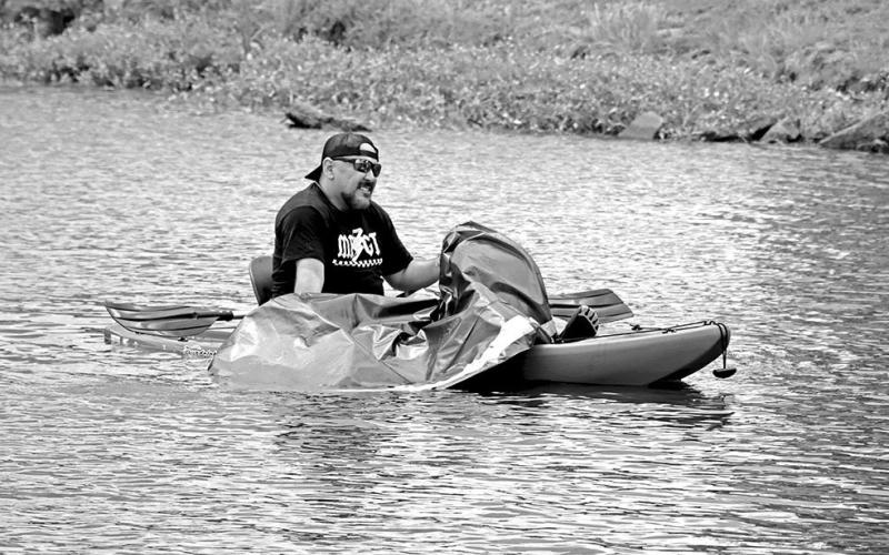 Wallace6thgradescienceteacher,RubenCarreo,rescuesafailedcreationfromTownLake