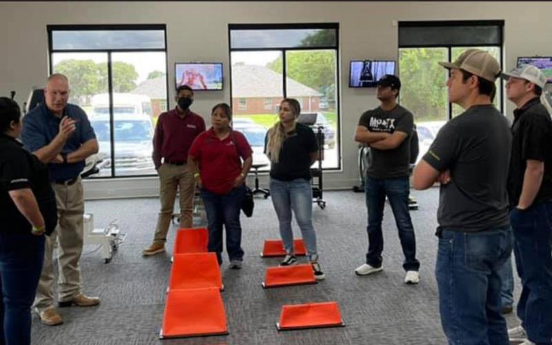 Chamber Leadership 2021 class visits local businesses